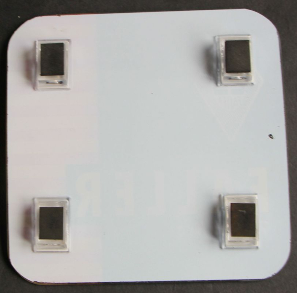 Faller Payment Plate 2021 glas with logo (10433)